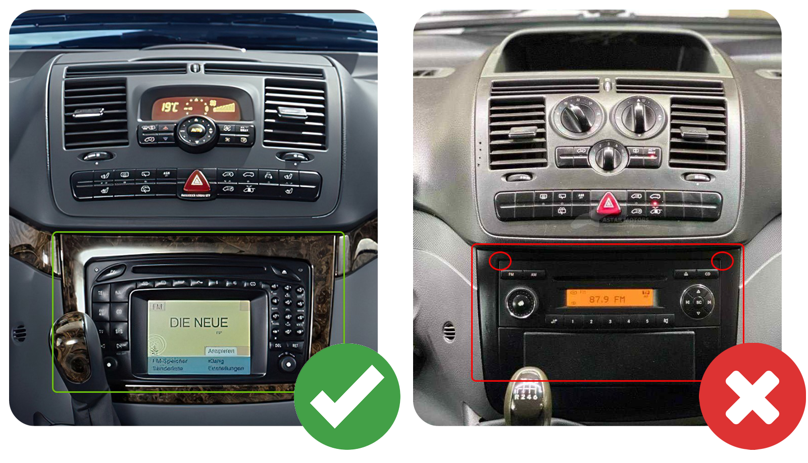 Omezeni Mercedes Vito Viano everest technology